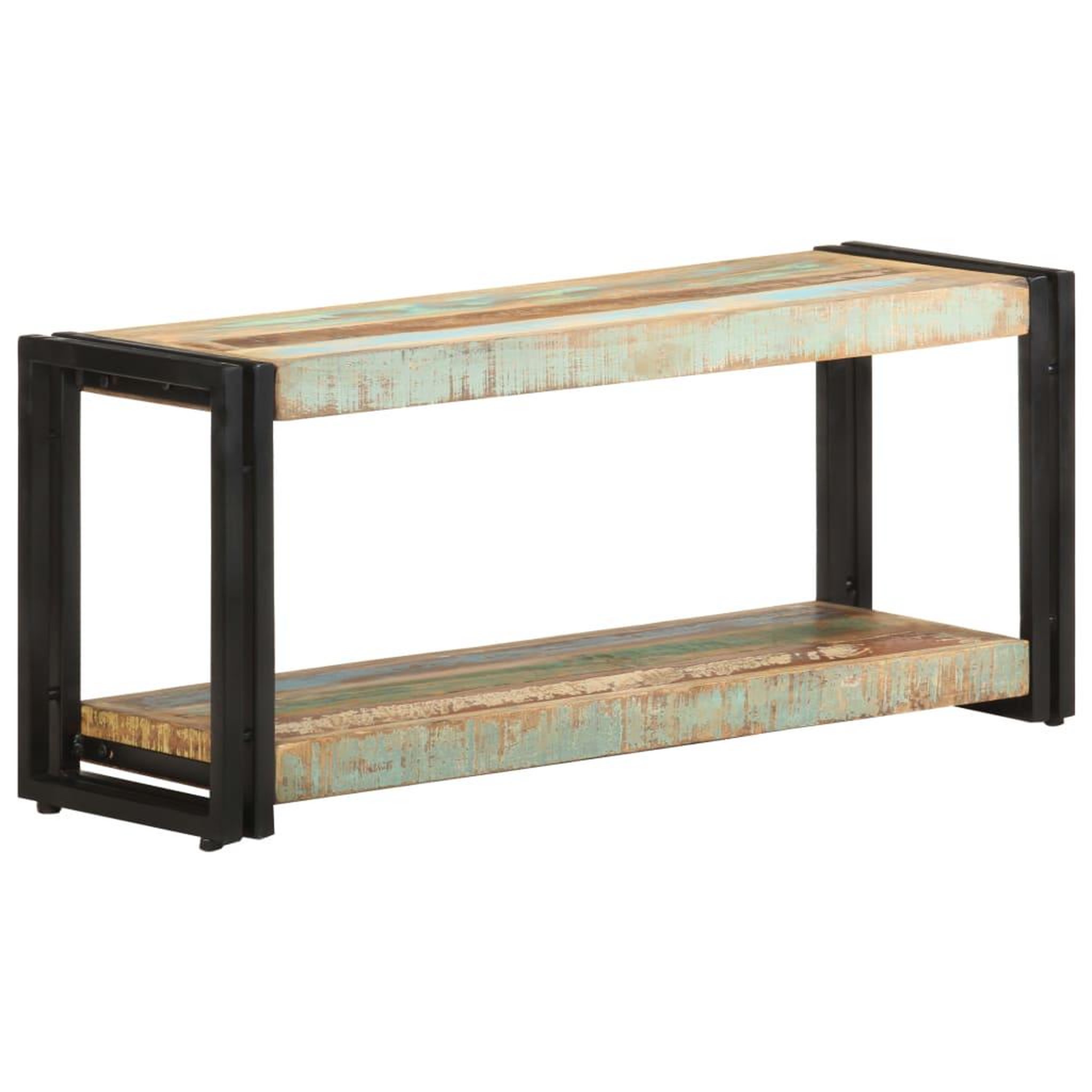 Voir la diapositive 1 : VIDAXL Meuble TV 90x30x40 cm Bois de recuperation massif