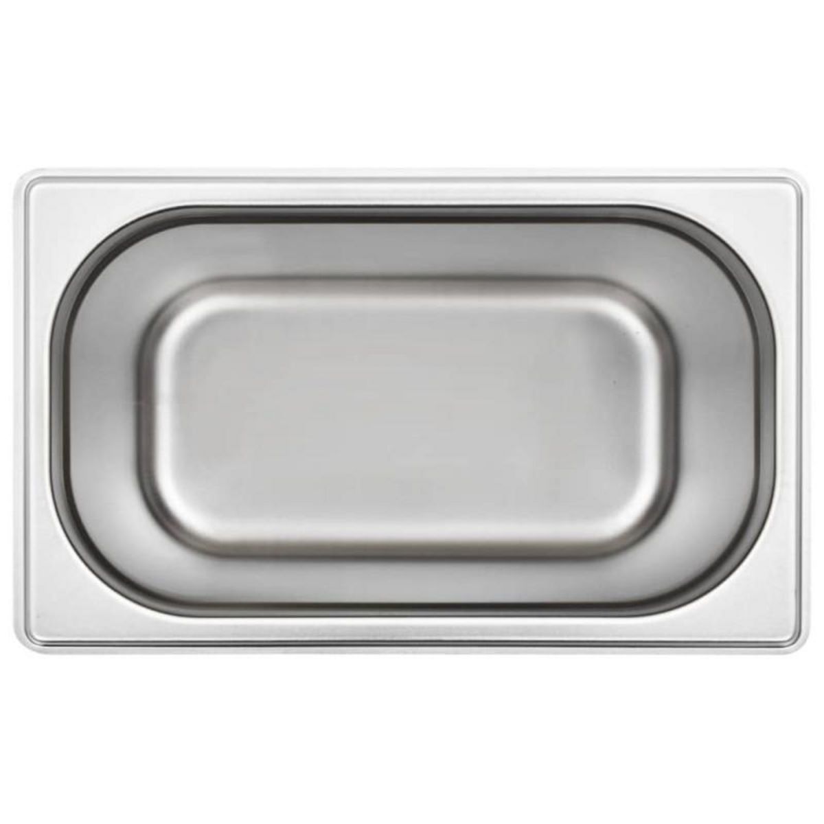 VIDAXL Récipients Gastronorm 4 pcs GN 1 4 200 mm Acier inoxydable