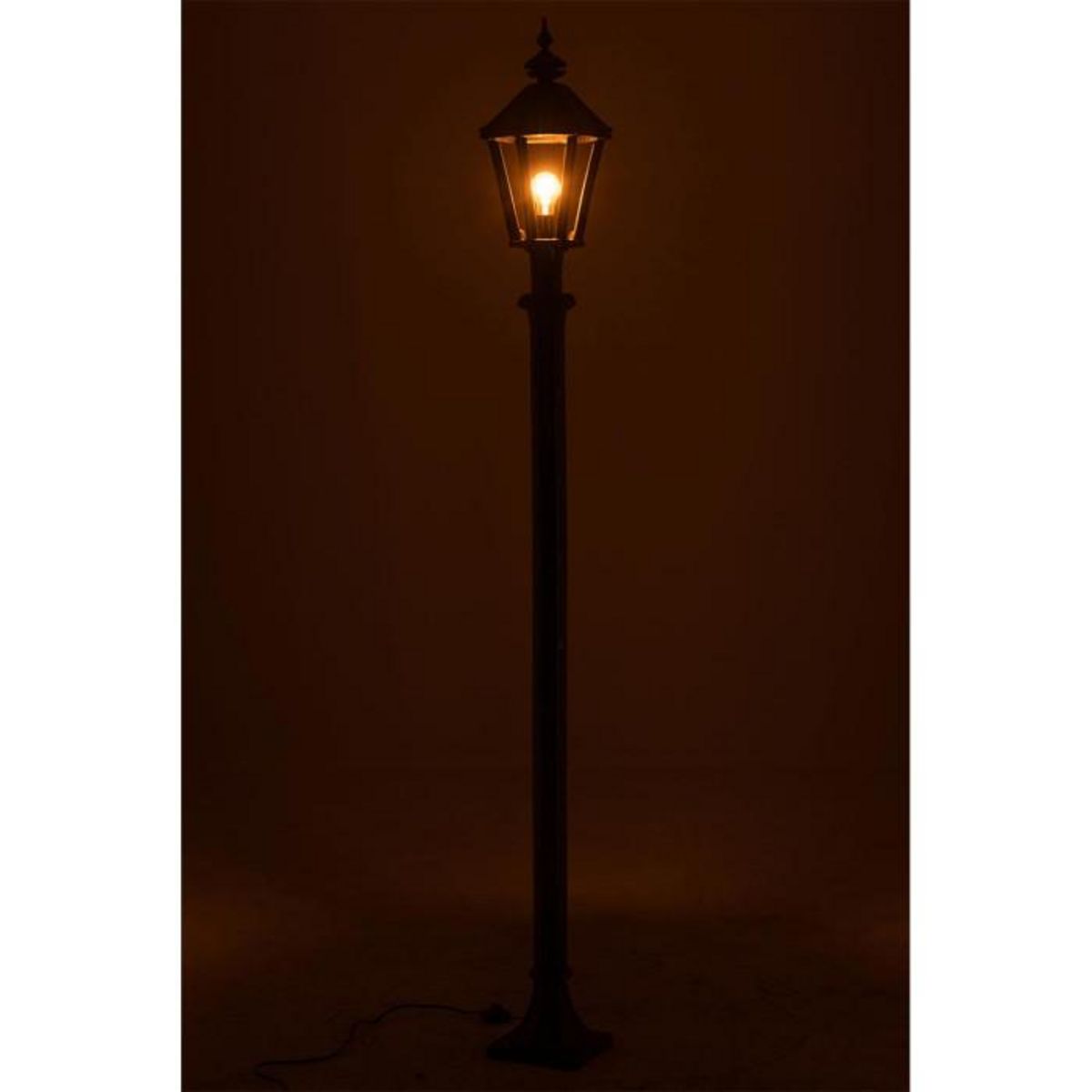 Paris Prix Lampadaire d'Extérieur Poteau  Lanterne  210cm Noir