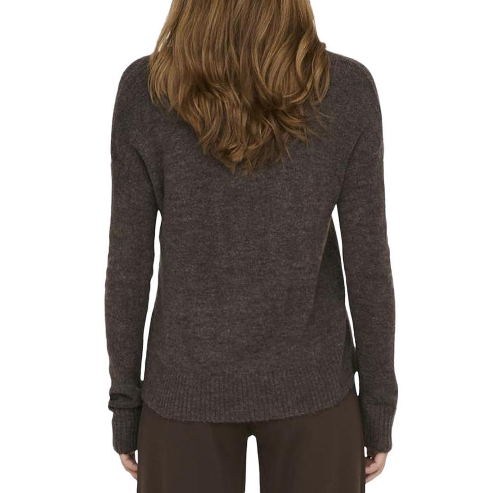 Voir la diapositive 2 : JACQUELINE DE YONG Pull Marron Femme JDY Elanoras