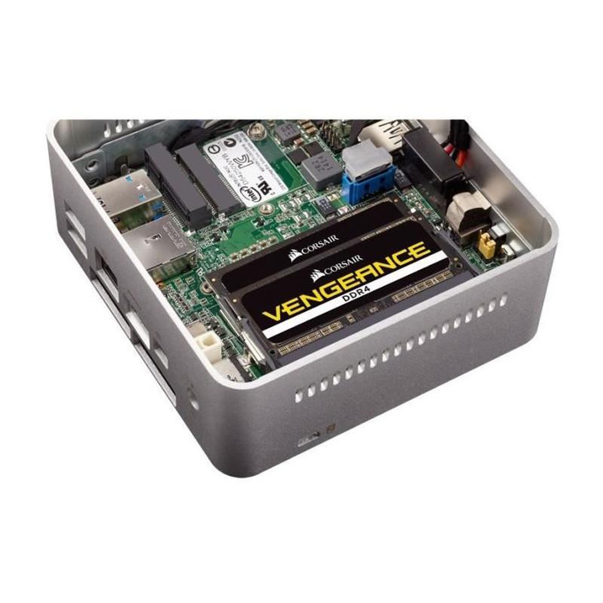 Voir la diapositive 4 : Corsair CORSAIR Mémoire PC Portable DDR4 - Vengeance 16 Go (1 x 16 Go) - 2400 MHz - CAS 16 (CMSX16GX4M1A2400C16)