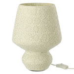 Paris Prix Lampe à Poser Mosaïque  Tammy  30cm Blanc & Vert
