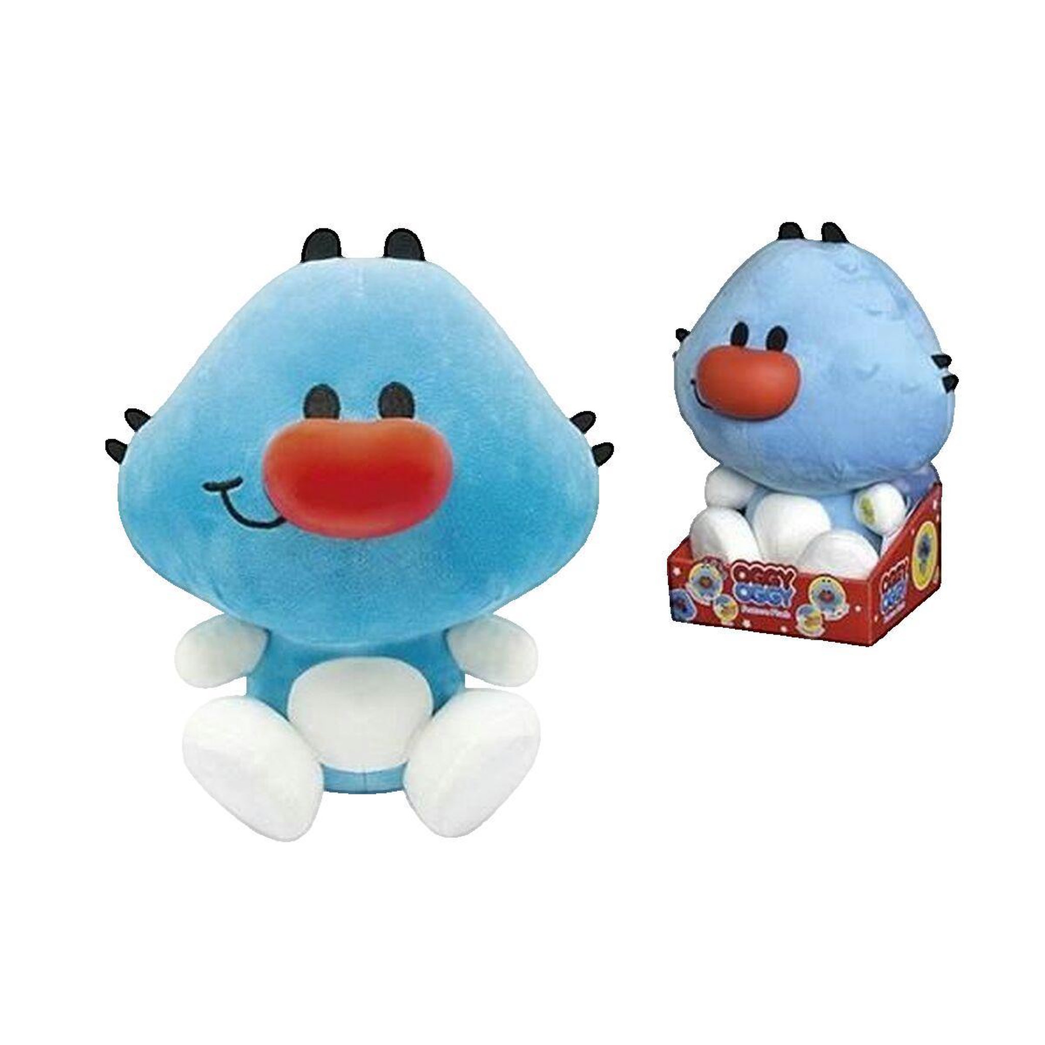 SILVERTORN Peluche interactive Silvertorn Oggy Oggy bleue 30 cm
