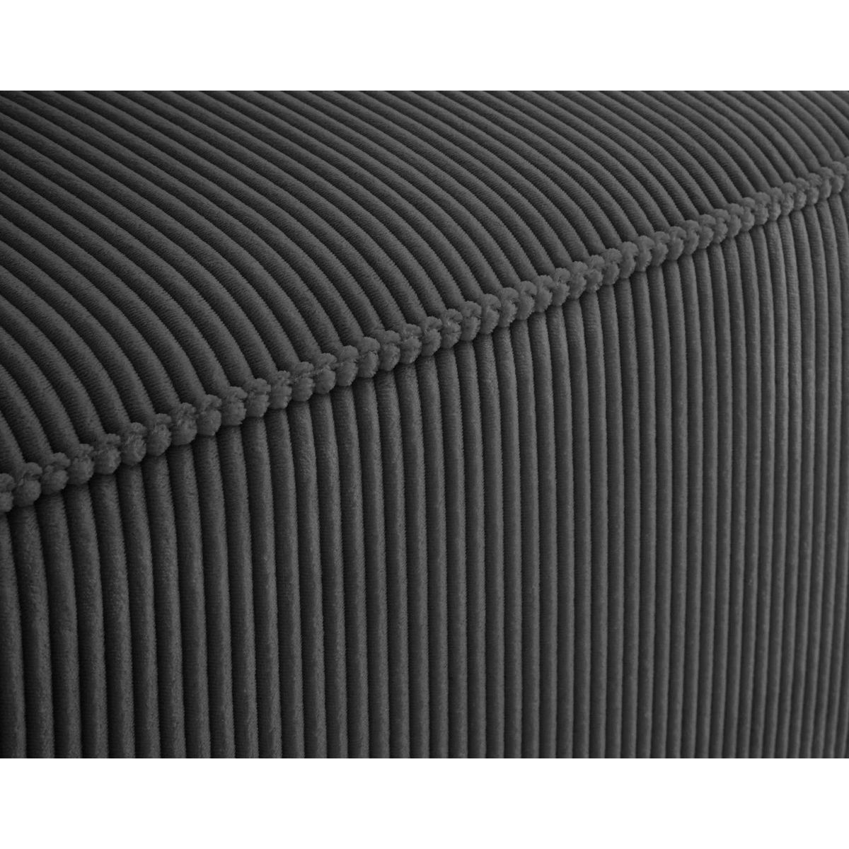 LISA DESIGN Arty - canapé modulable d'angle gauche 4 places - en velours côtelé