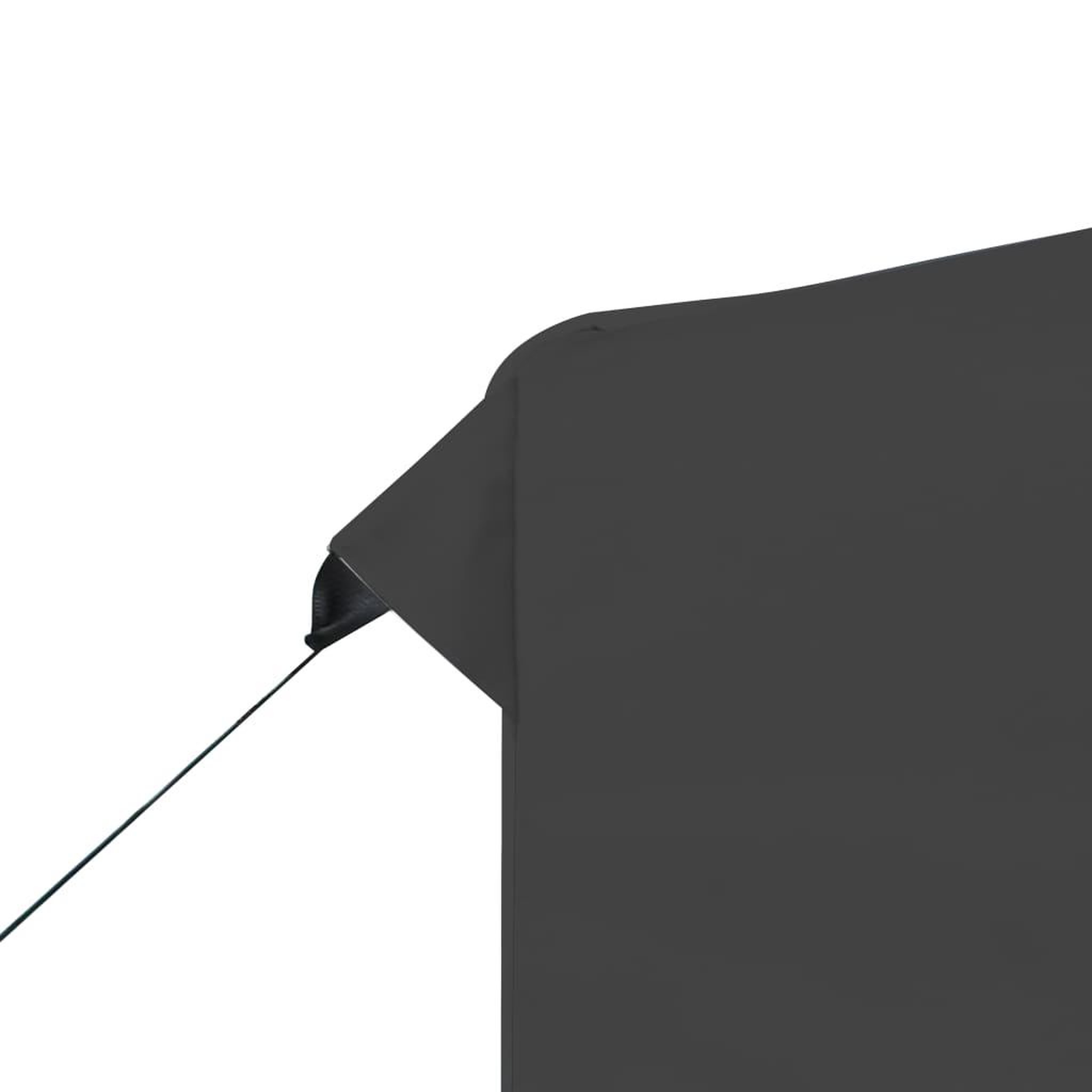 Voir la diapositive 3 : VIDAXL Tente de reception pliable Aluminium 3 x 3 m Anthracite