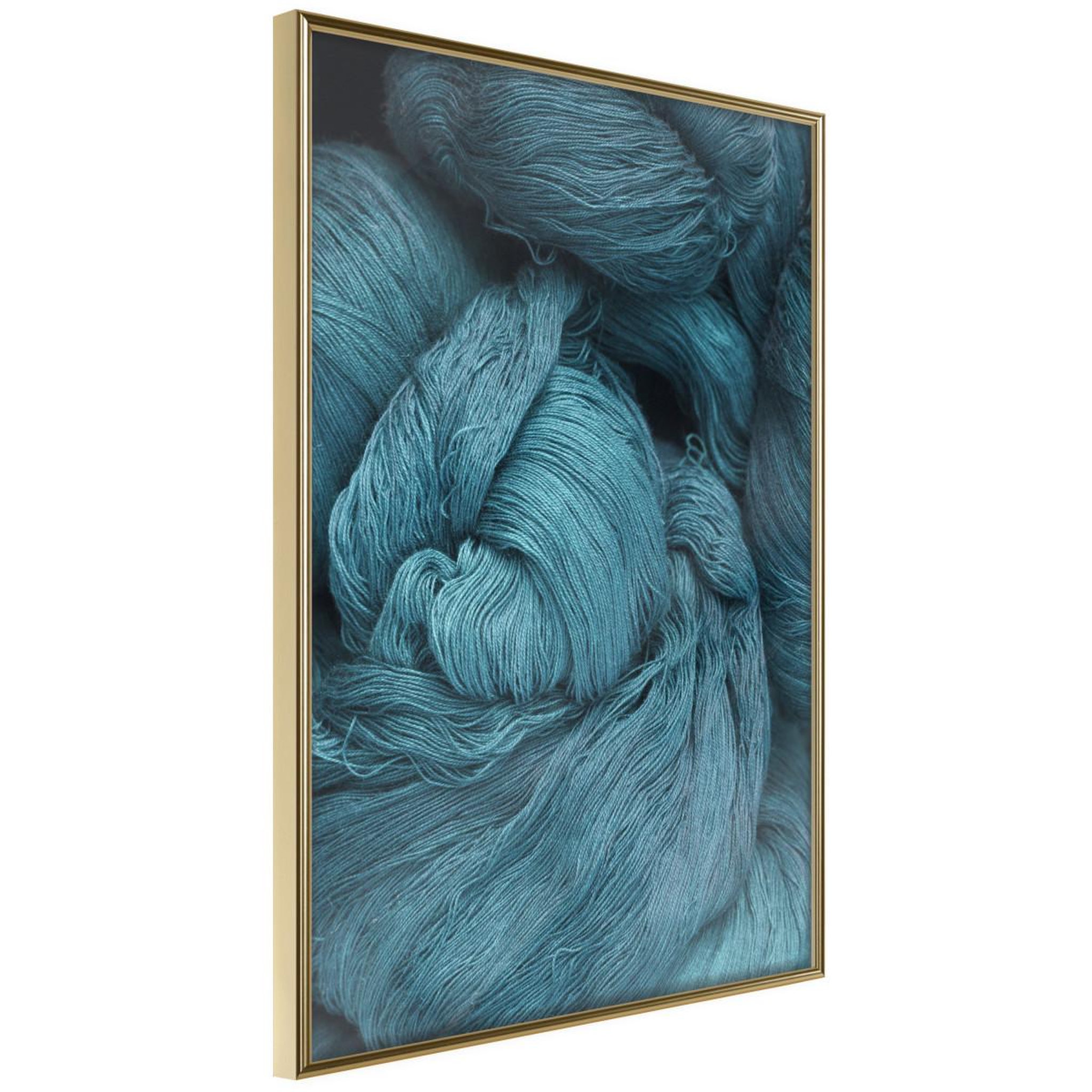 Paris Prix Affiche murale encadrée  blue skein