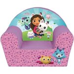 Fun House Fauteuil - Chaise - Bebe - Enfant  club enfant GABBY ET LA MAISON MAGIQUE - Fun House - Rose - L.52 x P.33 x H.42 cm