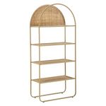 Paris Prix Étagère 4 Niveaux en Rotin  Panama  180cm Naturel