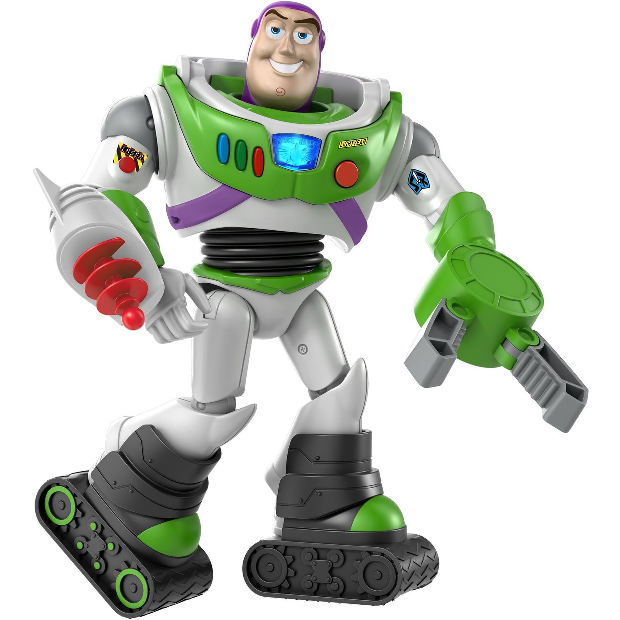 Voir la diapositive 1 : MATTEL Buzz l'éclair Super Armure - Toy Story