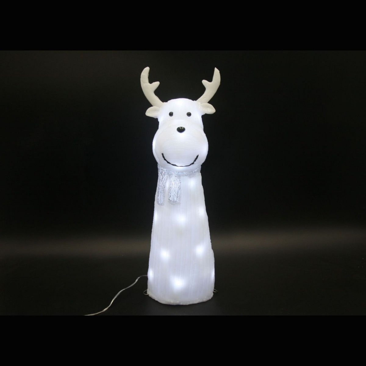ACTUEL Renne lumineux extérieur 3d 30 led  blanc froid