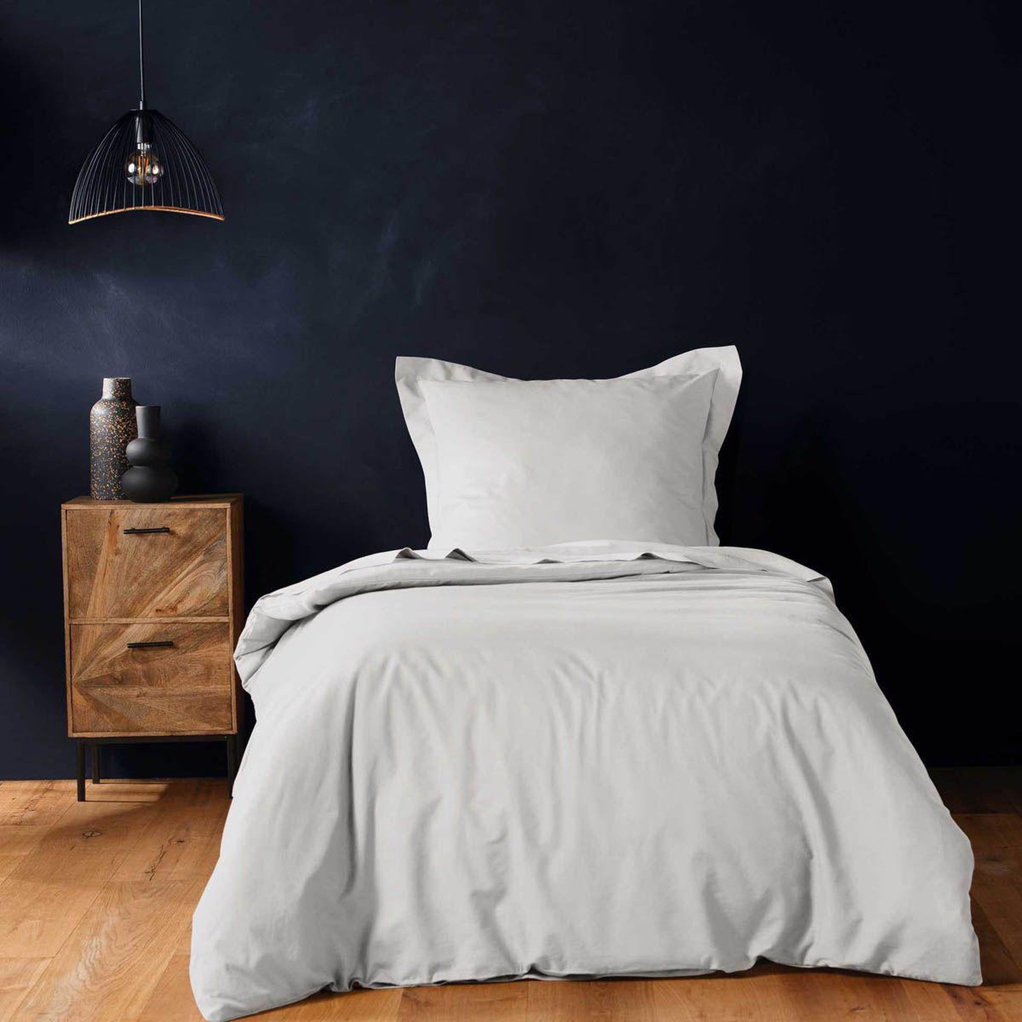 Douceur d'Intérieur Housse de couette  lina  140x200cm white