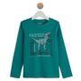 Voir la diapositive 1 : INEXTENSO T-shirt manches longues dinosaures garçon
