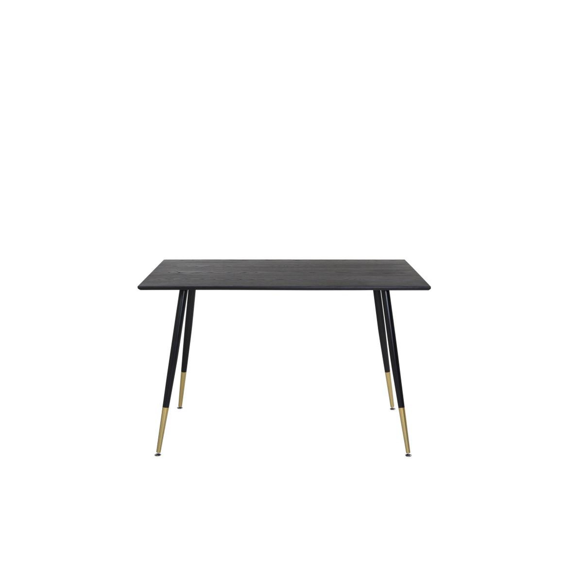 Voir la diapositive 4 : Paris Prix Table à manger design  dipp  120cm noir & or