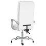 Voir la diapositive 5 : VIDAXL Fauteuil de massage inclinable de bureau Blanc Similicuir