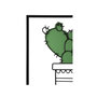 Voir la diapositive 4 : Paris Prix Lot de 3 Déco Murales  Cactus  46cm Vert & Noir
