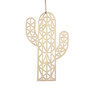 Voir la diapositive 1 : Paris Prix Forme à Décorer en Bois  Cactus  18cm Naturel