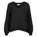 Vila Pull  Femme Vila Comfy. Coloris disponibles : Noir
