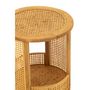 Voir la diapositive 4 : Paris Prix Table d'Appoint en Bambou  Double  49cm Naturel