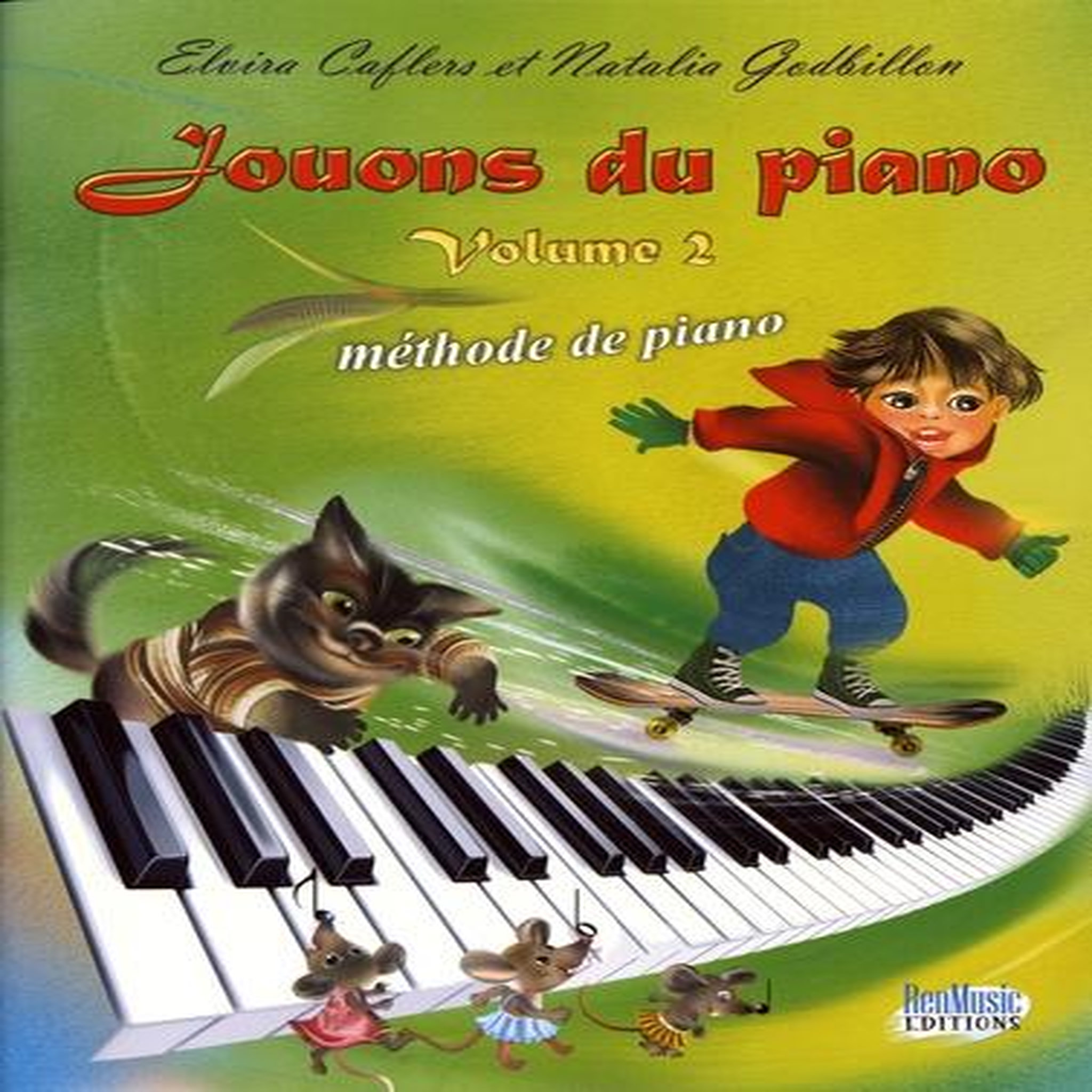 JOUONS DU PIANO. VOLUME 2, METHODE DE PIANO, Caflers Elvira