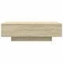 Voir la diapositive 4 : VIDAXL Table basse chêne sonoma 100x49,5x31 cm bois d ingénierie