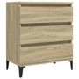 Voir la diapositive 2 : VIDAXL Buffet Chene sonoma 60x35x70 cm Bois d'ingenierie