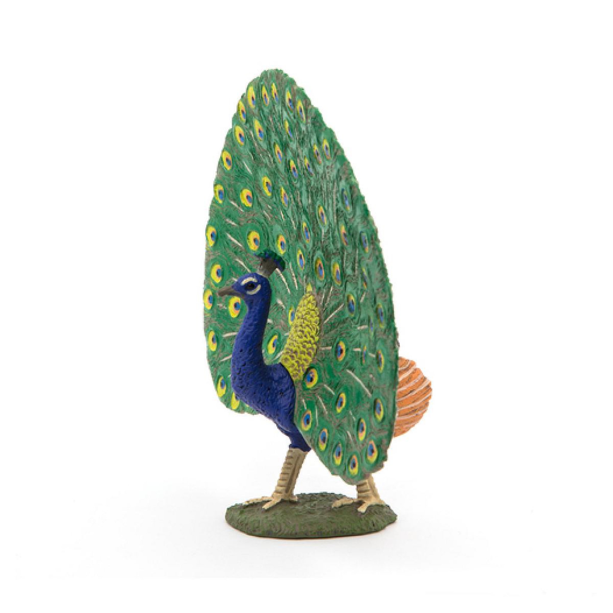 Voir la diapositive 2 : Papo 51161 Paon - figurine