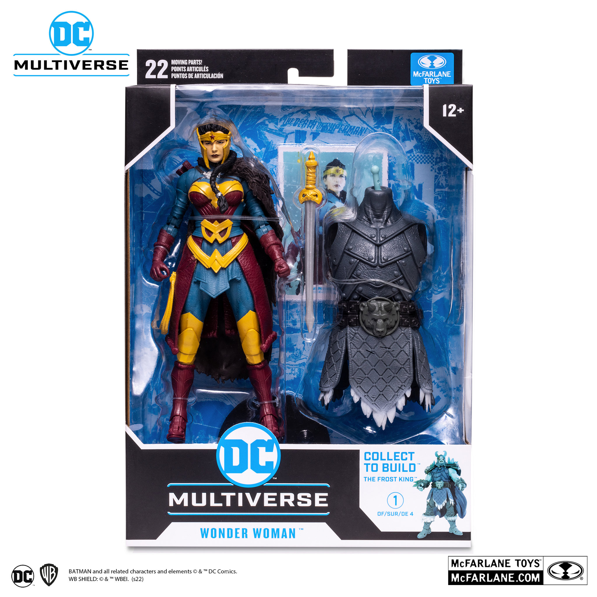 Voir la diapositive 5 : McFarlane Figurine Wonder Woman Justice League Endless Winter McFarlane 18cm
