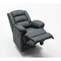 Voir la diapositive 4 : Habitat et Jardin Fauteuil relax  Buckingham  - 85 x 93 x 100 cm - Noir