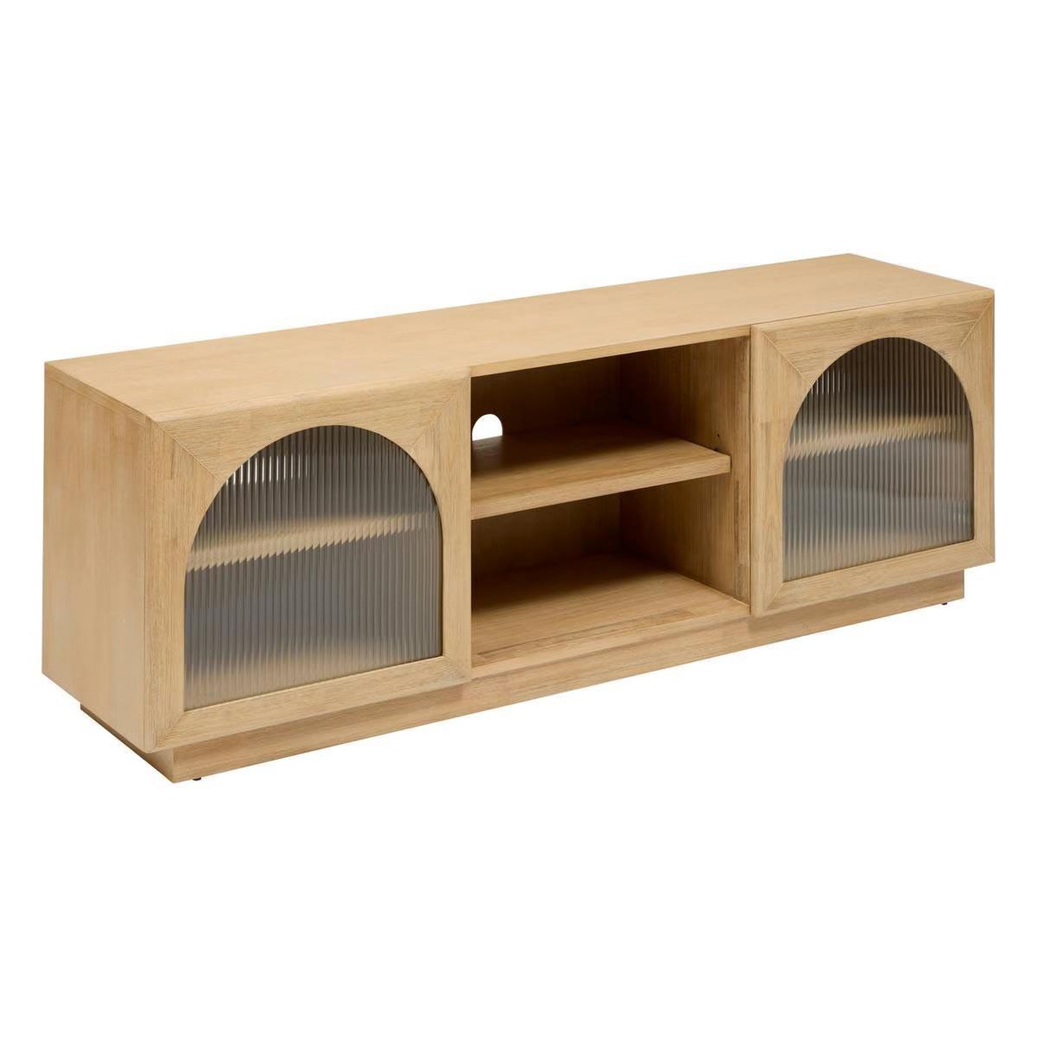 ATMOSPHERA Meuble tv 2 portes  lousada  160cm naturel