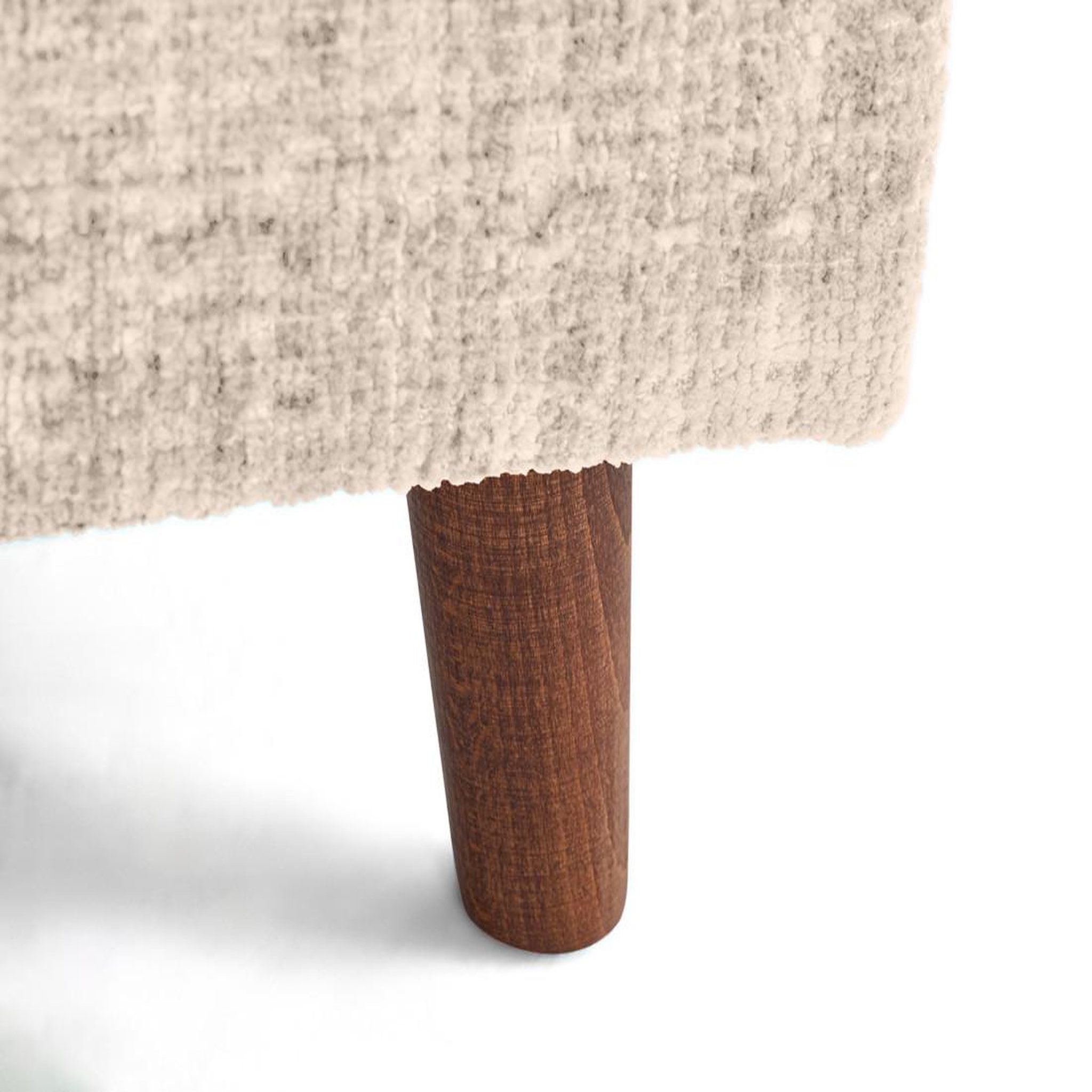 Voir la diapositive 2 : LISA DESIGN Rune - canapé droit 2 places en velours texturé