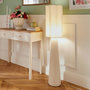 Voir la diapositive 6 : ATMOSPHERA Lampadaire Design Fleur  Blanca  124cm Beige