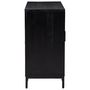 Voir la diapositive 5 : VIDAXL Buffet Noir 75x35x70 cm Bois de pin massif