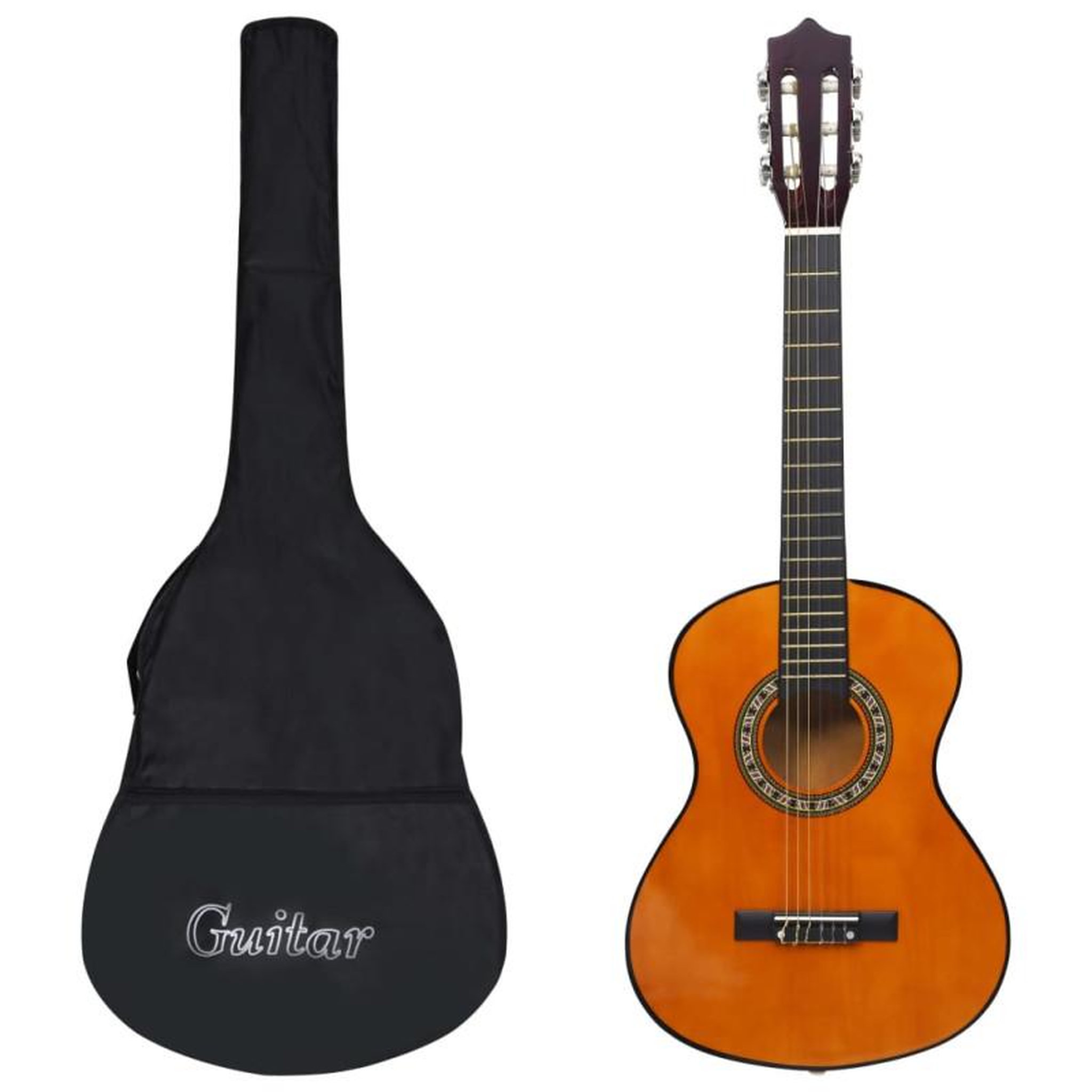 VIDAXL Guitare classique avec sac pour débutants et enfants 1 2 34