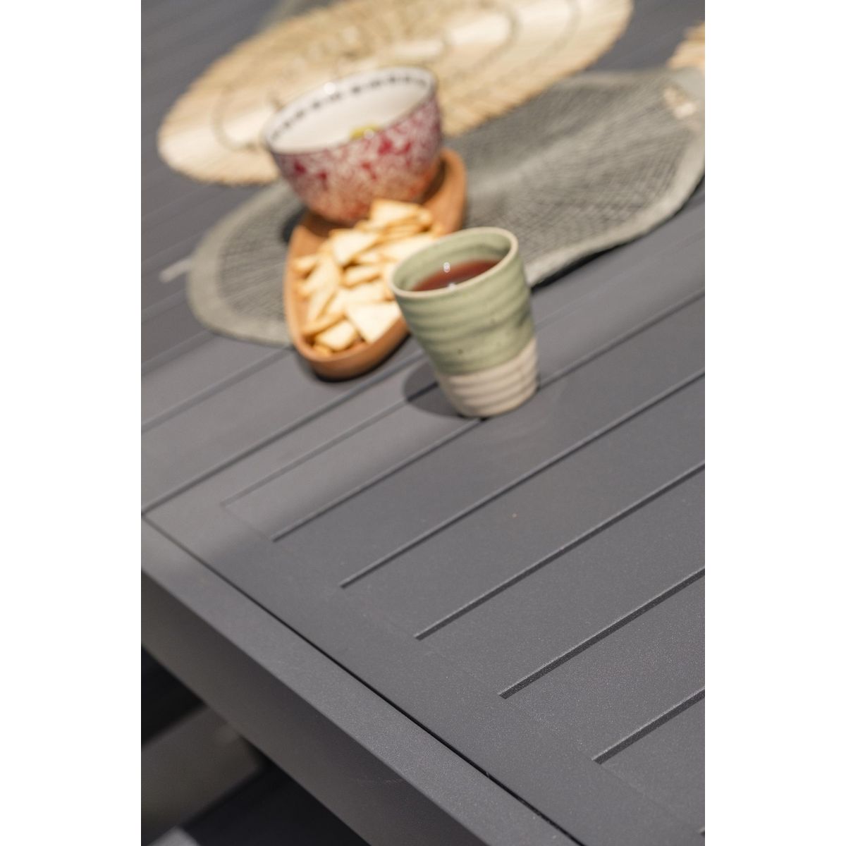 DCB GARDEN Salon de jardin - 8 places - COPENHAGUE