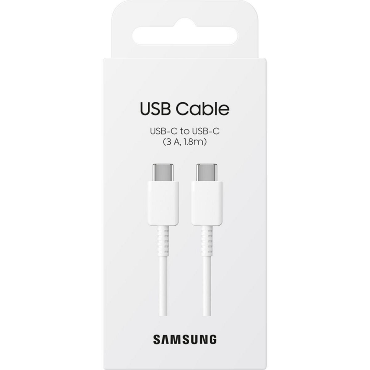 Samsung Câble USB USB-C vers USB-C 25W 1.8m blanc