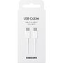 Voir la diapositive 3 : Samsung Câble USB USB-C vers USB-C 25W 1.8m blanc
