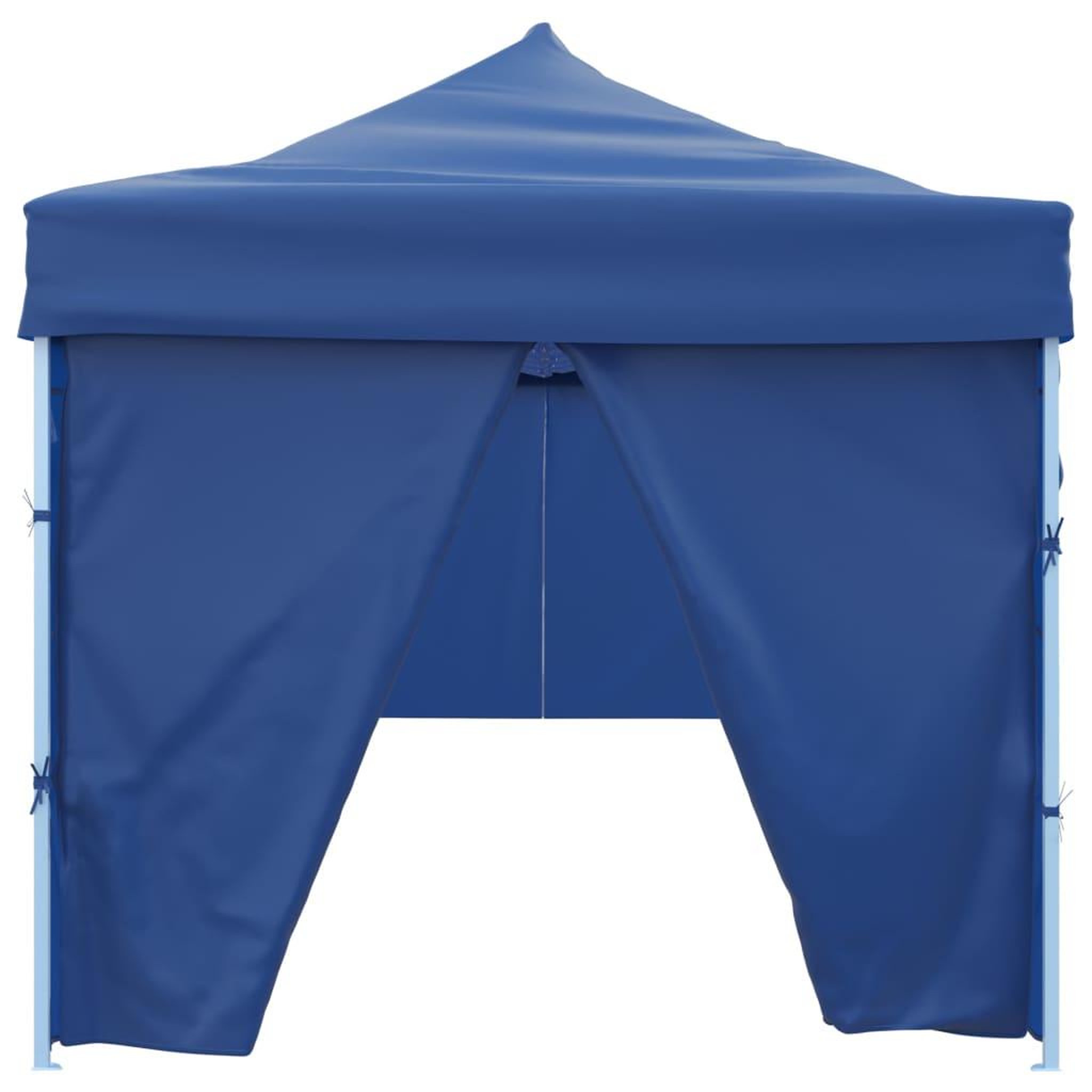 Voir la diapositive 5 : VIDAXL Tente de reception pliable avec 8 parois 3x9 m Bleu