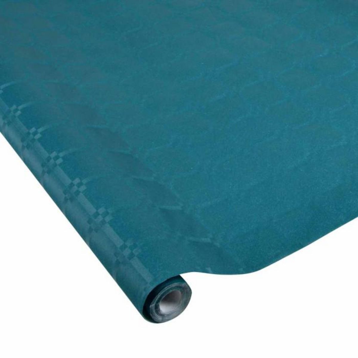 Paris Prix Nappe Papier  Damassée  1,18x5m Émeraude