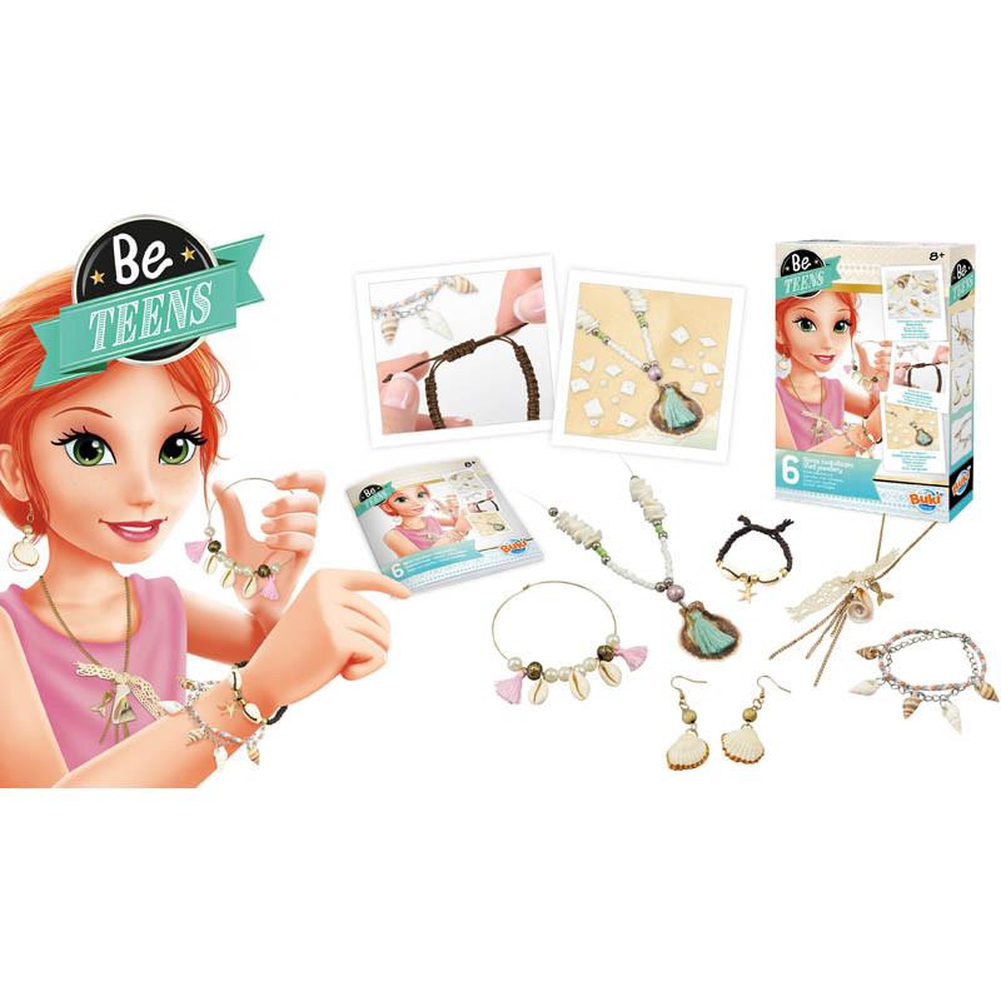 Voir la diapositive 2 : BUKI BIJOUX COQUILLAGES BUKI BUIBE122