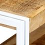 Voir la diapositive 4 : VIDAXL Meuble TV 90x30x40 cm Bois massif de manguier