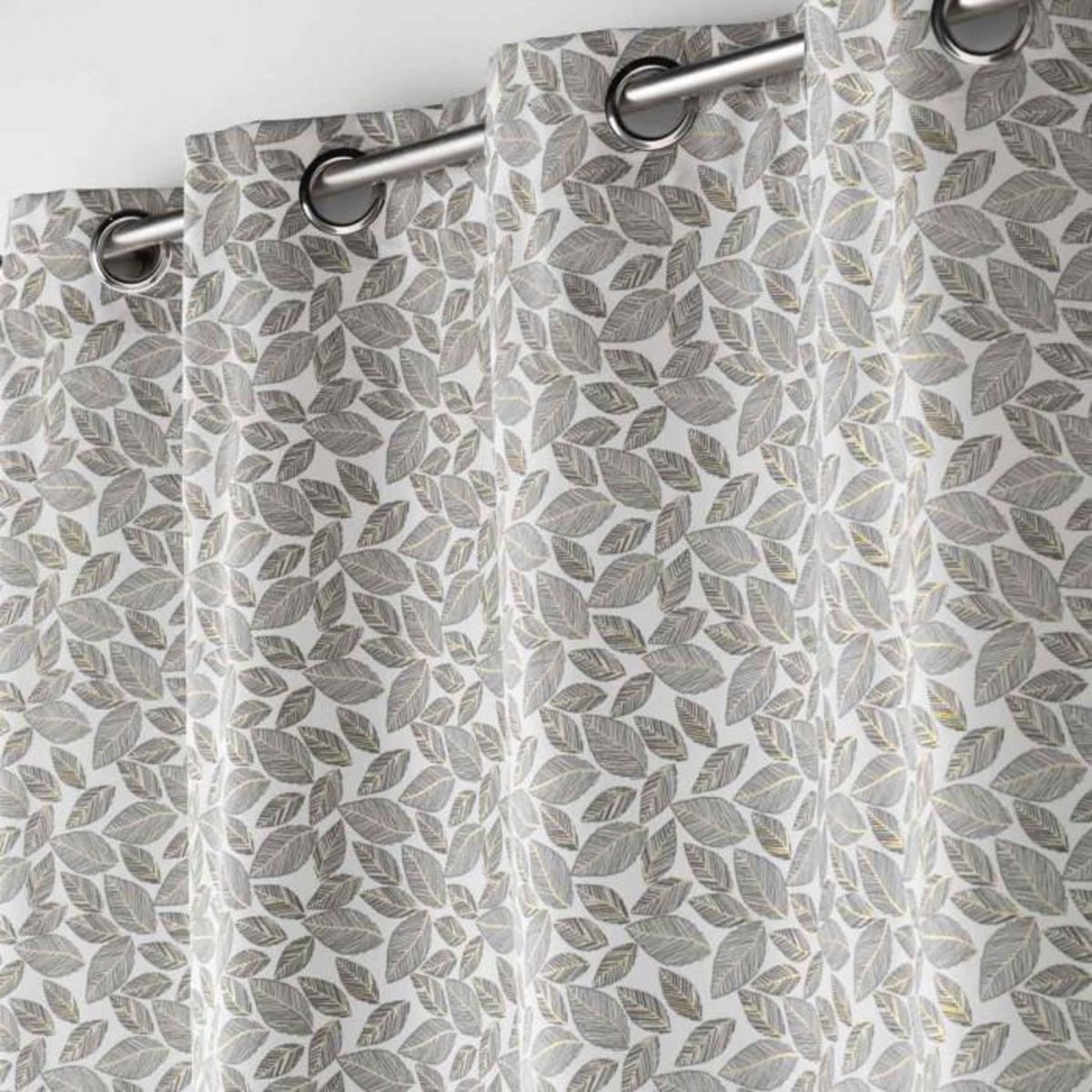 Paris Prix Rideau à Œillets Imprimé  Vilanelle  140x260cm Gris