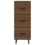 Voir la diapositive 5 : VIDAXL Buffet Chene marron 34,5x34x90 cm Bois d'ingenierie