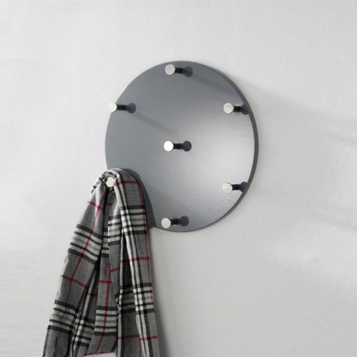 Paris Prix Patère Murale Ronde  Kely  35cm Gris