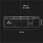 Voir la diapositive 5 : SKILLKORP Clavier gamer K15 NOIR Progress