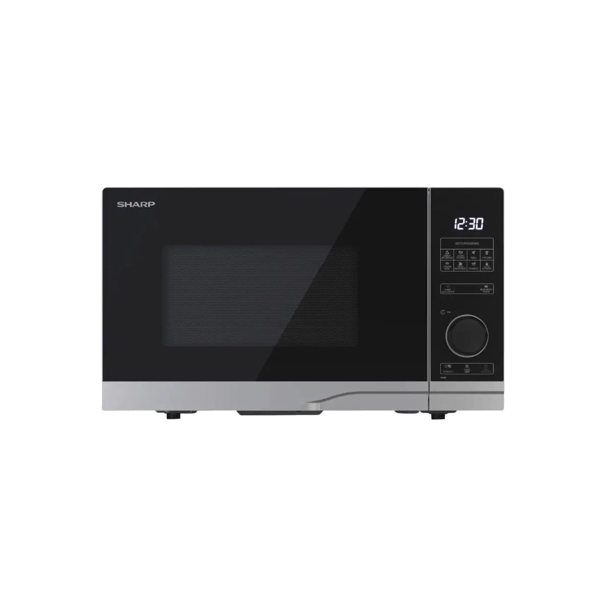 Sharp Sharp YCPS234AES micro-onde Noir Micro-onde simple Comptoir 23 L 900 W