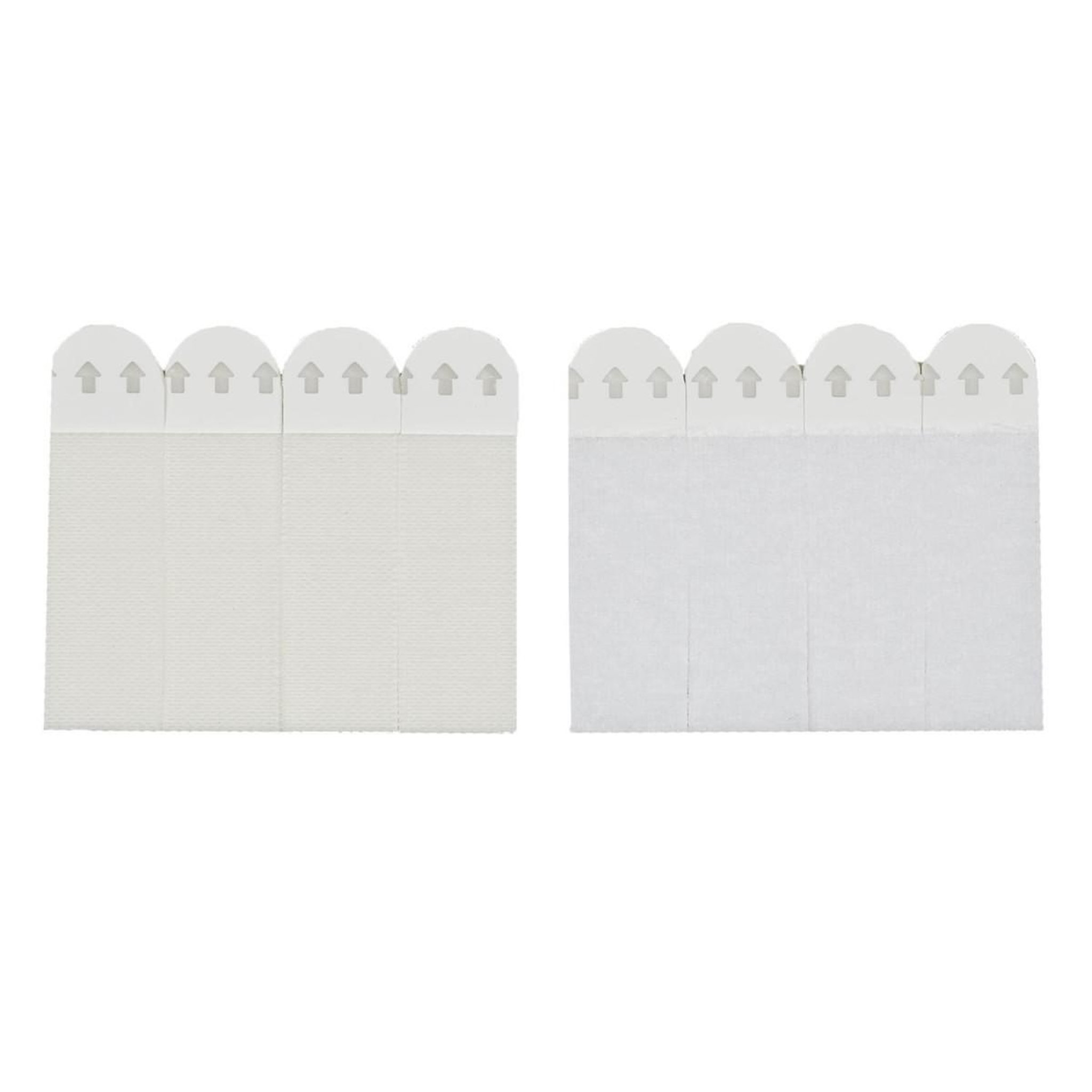 Je cherche une idee Lot de 8 languettes de fixation  5 kg  6cm blanc
