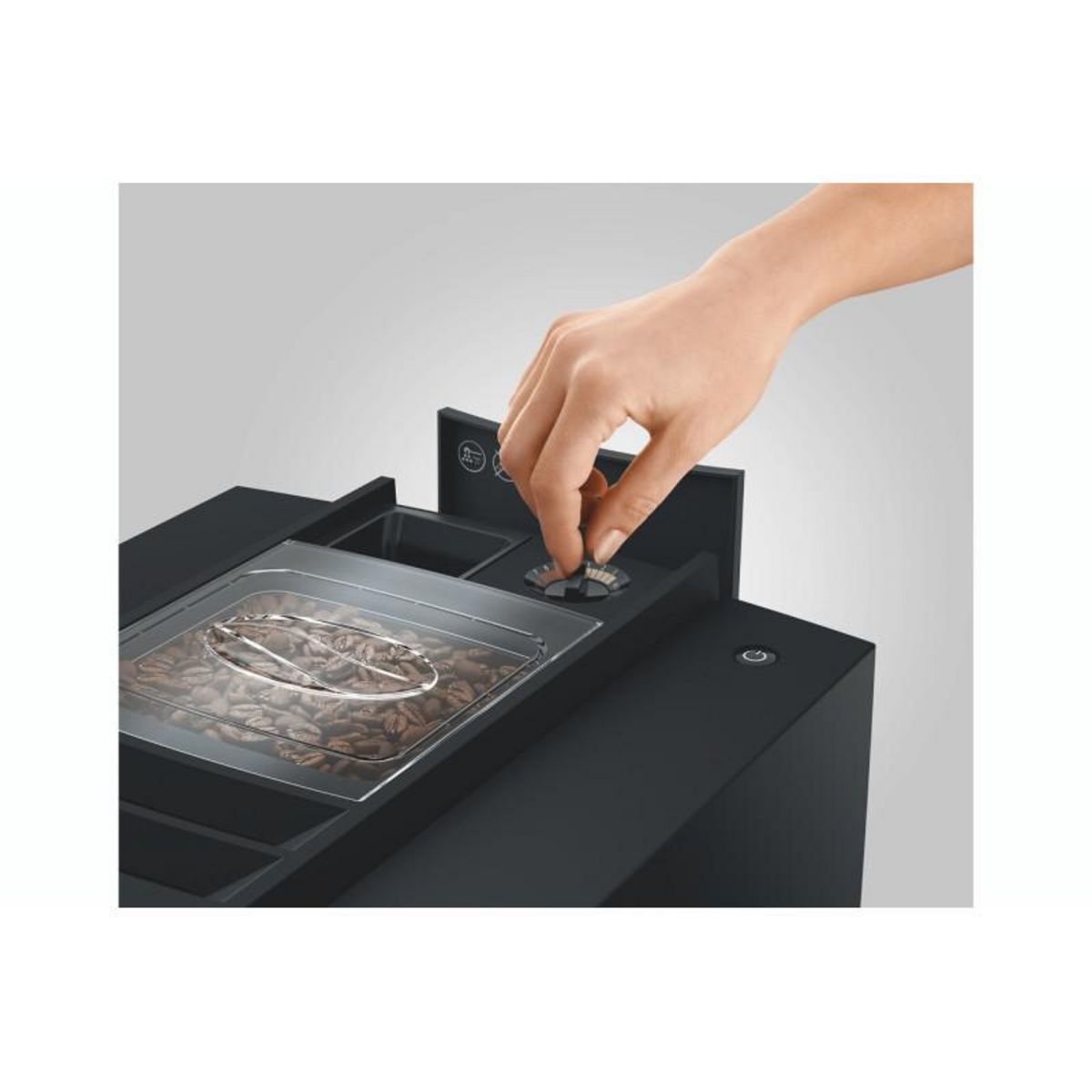 Jura Expresso avec broyeur Jura E8 Piano Black (EC)