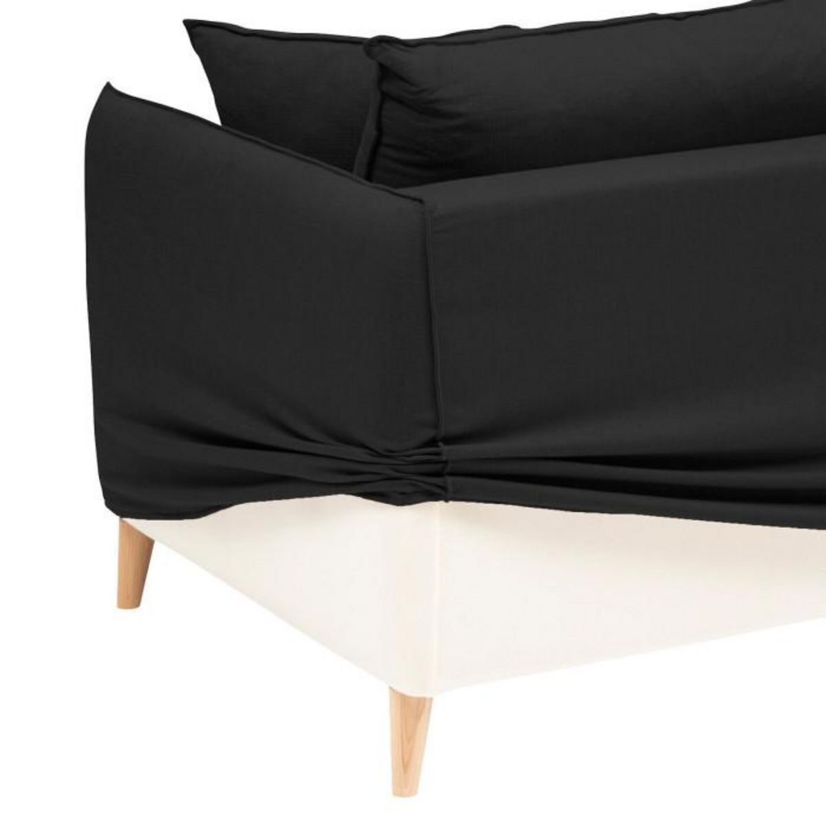 Paris Prix Canapé 3 Places Convertible  Bolero  182cm Gris