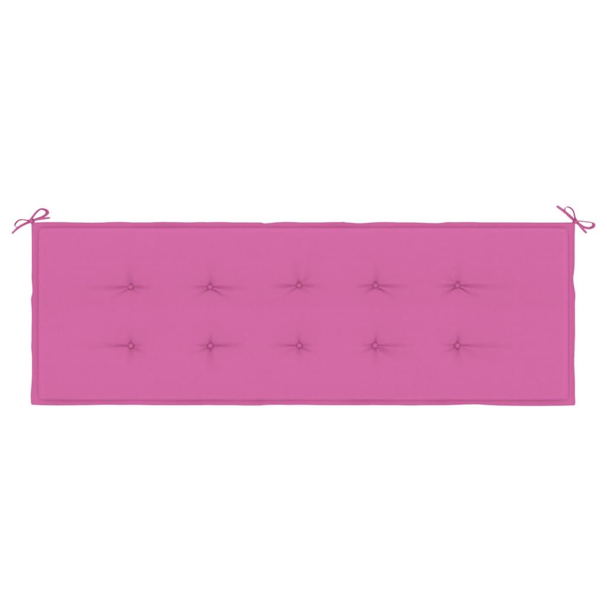 Voir la diapositive 4 : VIDAXL Coussin de banc de jardin rose 150x50x3 cm tissu oxford