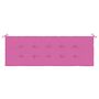Voir la diapositive 4 : VIDAXL Coussin de banc de jardin rose 150x50x3 cm tissu oxford